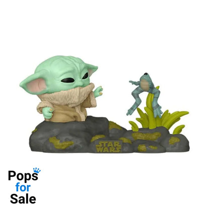 Star Wars POP! Deluxe Vinyl Figure Din Grogu w/Frog 9 cm