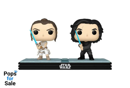 Star Wars POP! Movie Moments Vinyl Bobble-Head 2-Pack Kylo & Rey 9 cm