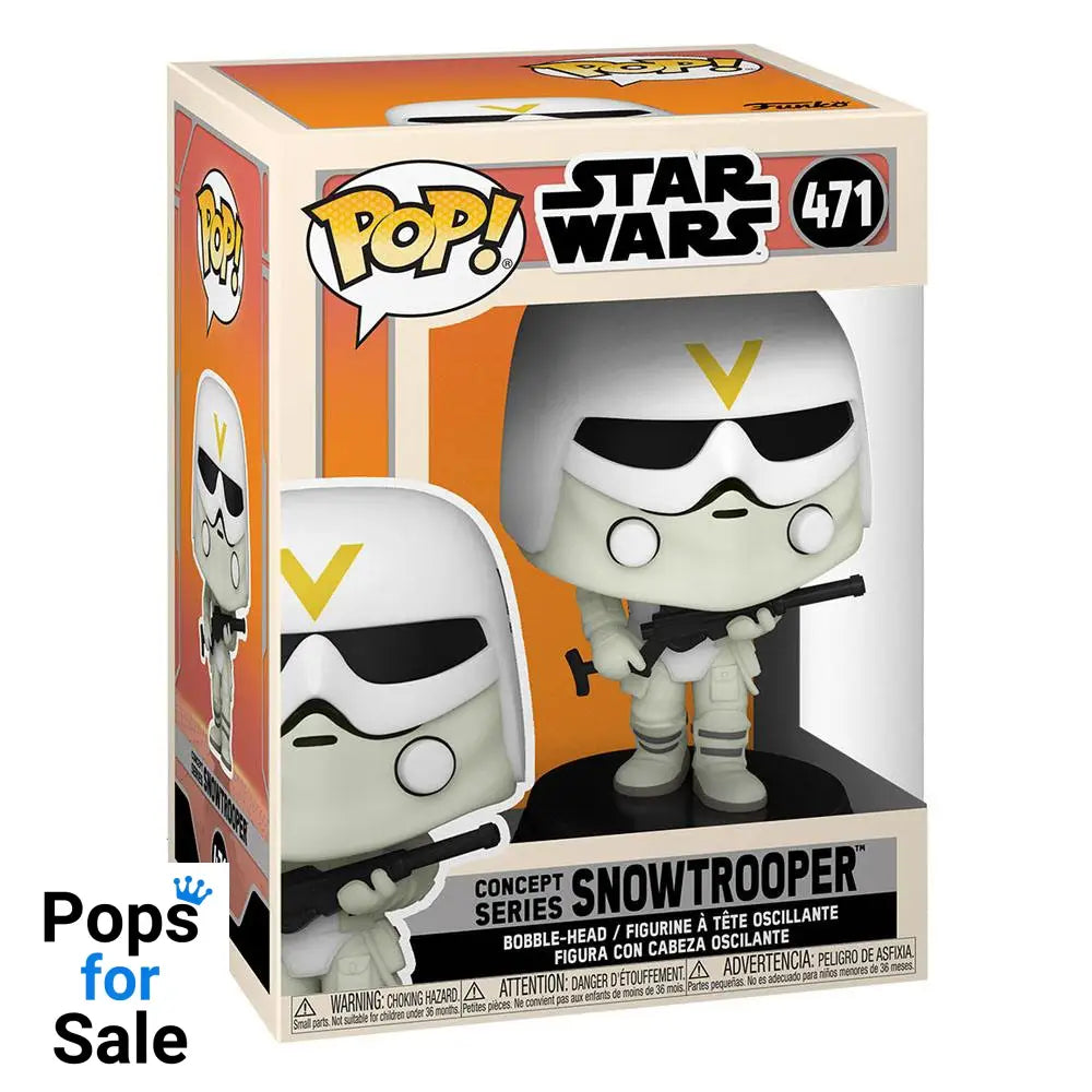 Star Wars POP! Vinyl Bobble-Head Snowtrooper (Concept Series) 9 cm