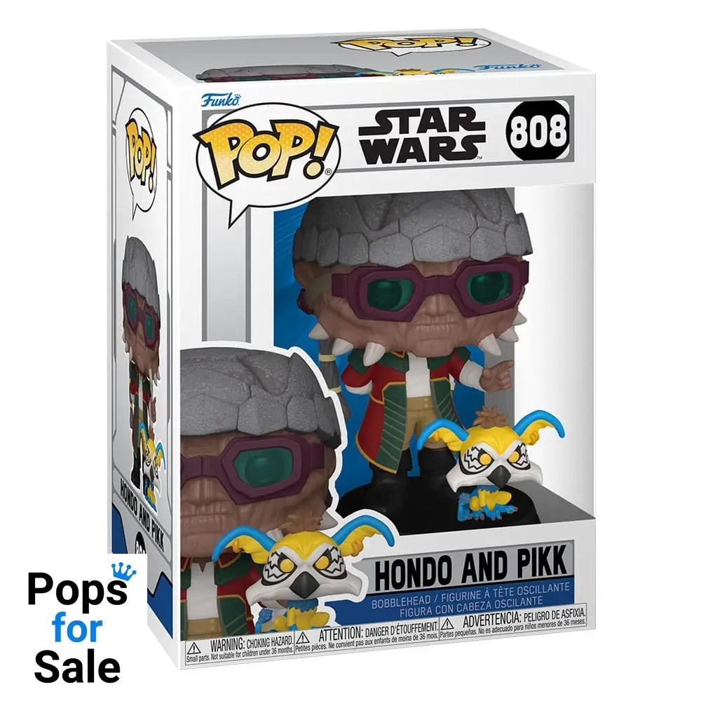 Star Wars POP! Vinyl Bobblehead Figure Hondo and Pikk 9 cm
