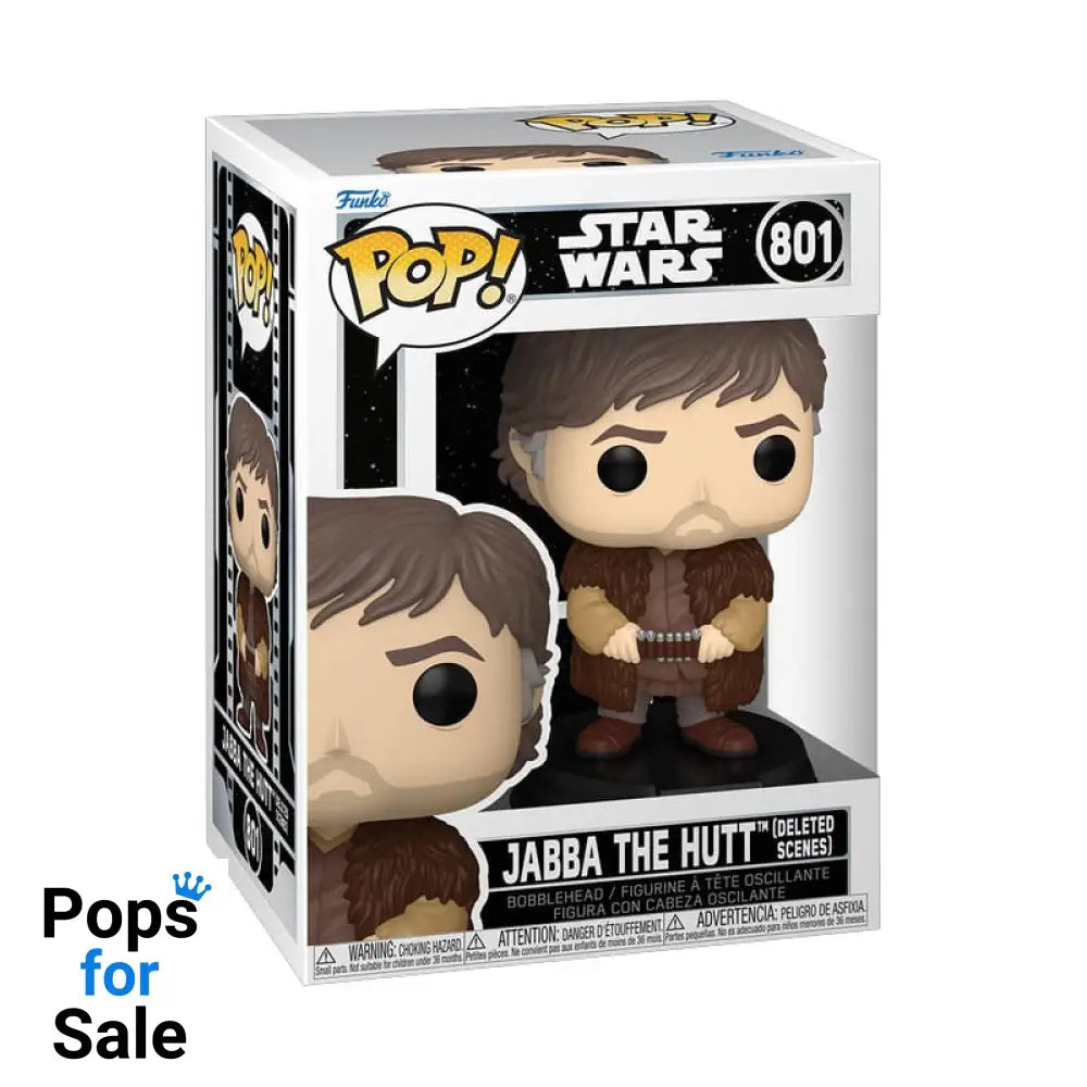 Star Wars POP! Vinyl Bobblehead Figure Jabba the Hutt (Deleted Scenes) 9 cm