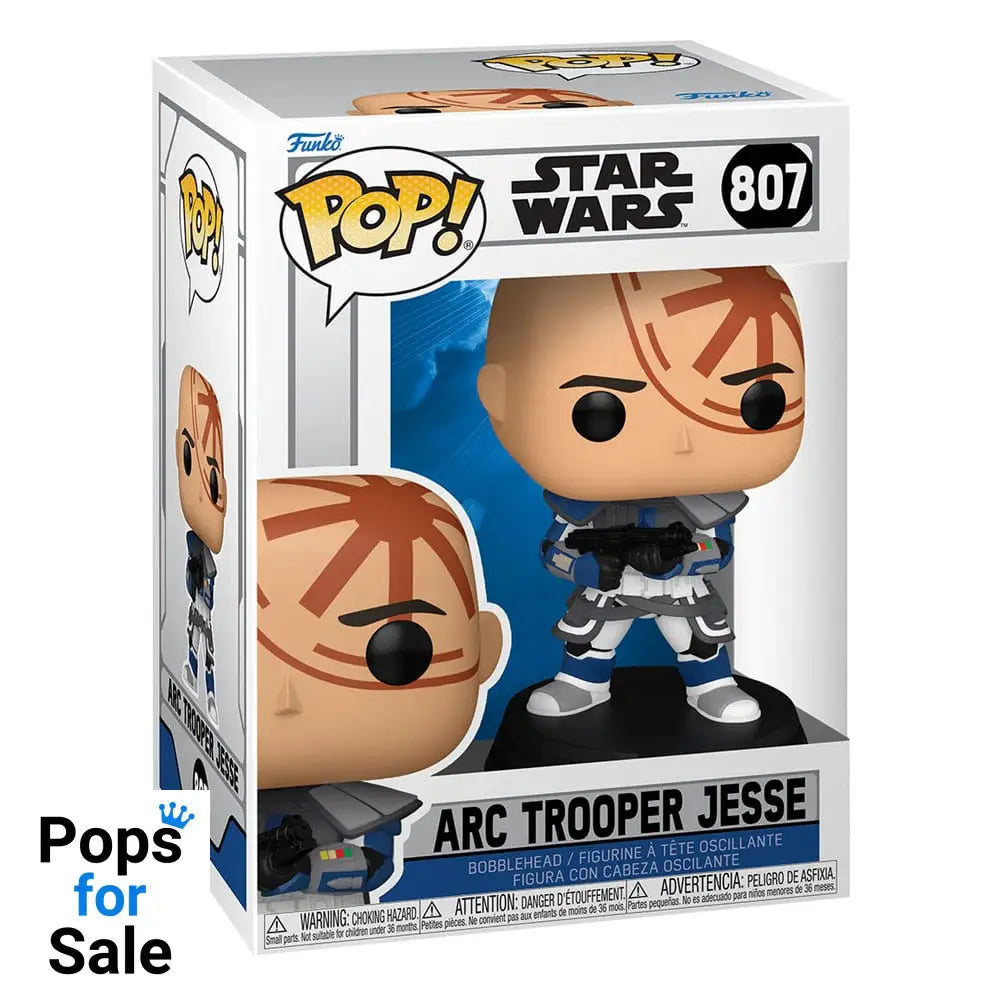 Star Wars POP! Vinyl Bobblehead Figures ARC Trooper Jesse with Chase 9 cm Assortment (6) POP! Figures