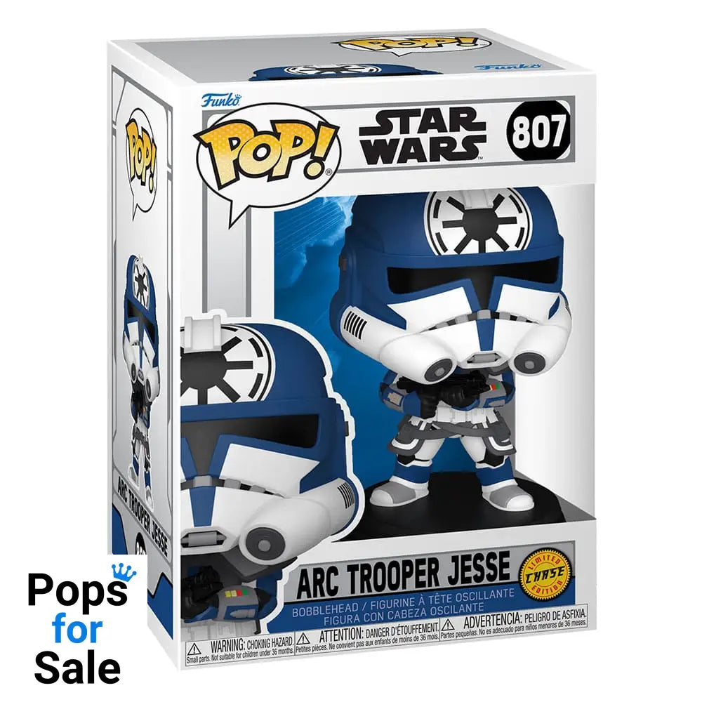 Star Wars POP! Vinyl Bobblehead Figures ARC Trooper Jesse with Chase 9 cm Assortment (6)