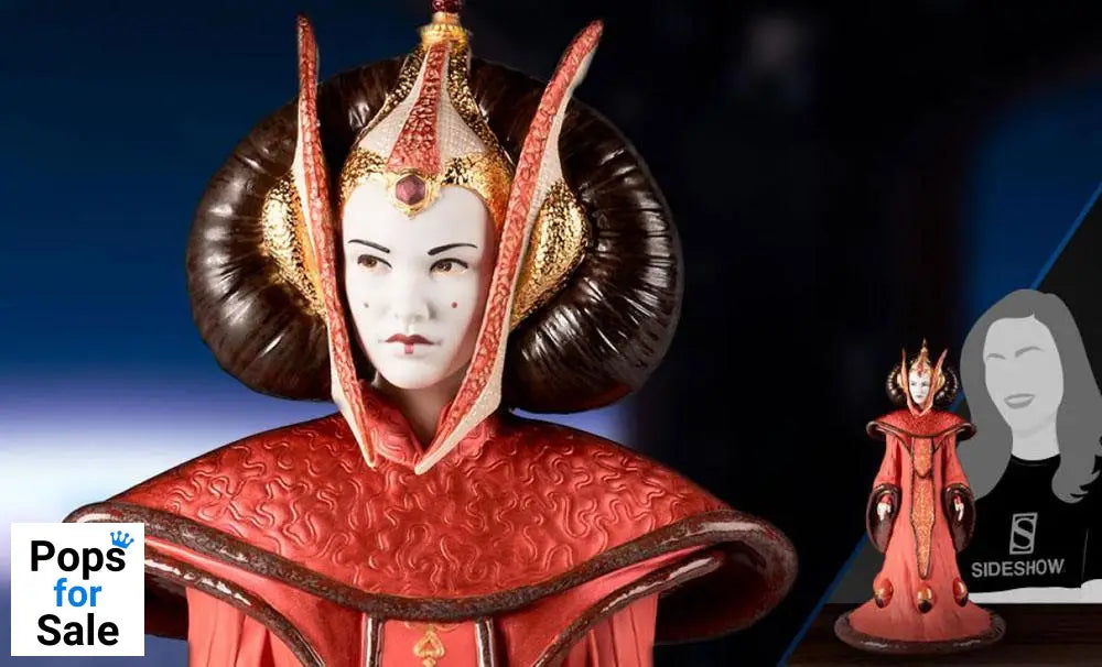 Star Wars Porcelain Statue Queen Amidala in Throne Room 55 cm