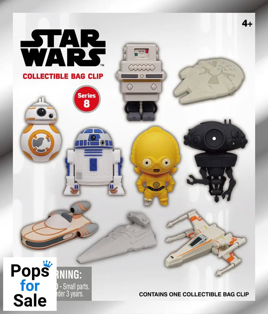 Star Wars PVC Bag Clips Series 8 Power Of Force Display (24)