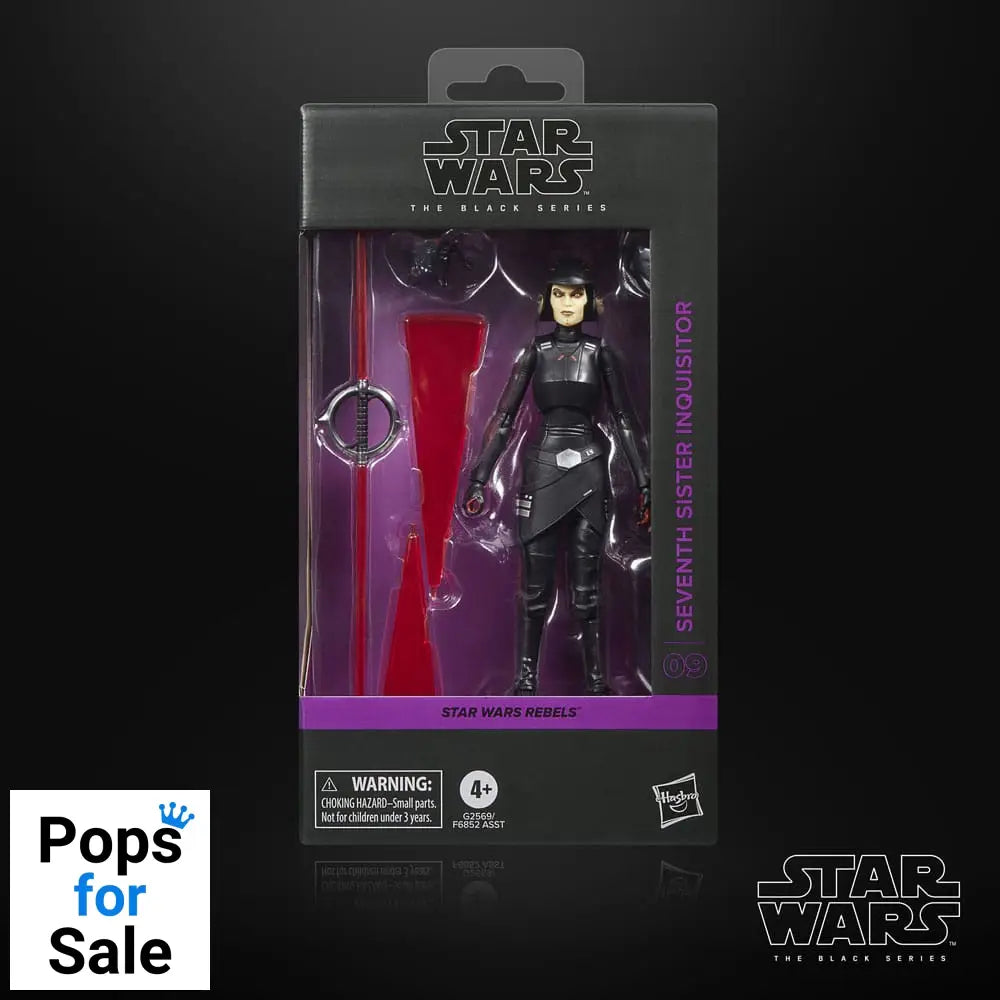 Star Wars: Rebels Black Series Action Figure Seventh Sister (Inquisitor) 15 cm