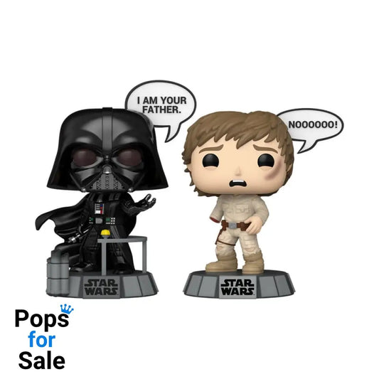 Star Wars: Sayings POP! Vinyl Figures 2-Pack Vader & Luke 9 cm