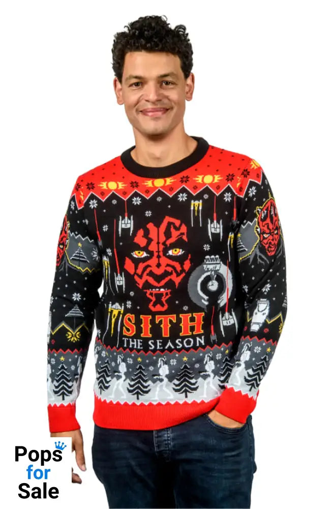 Star Wars Sith Christmas Jumper (Size M)
