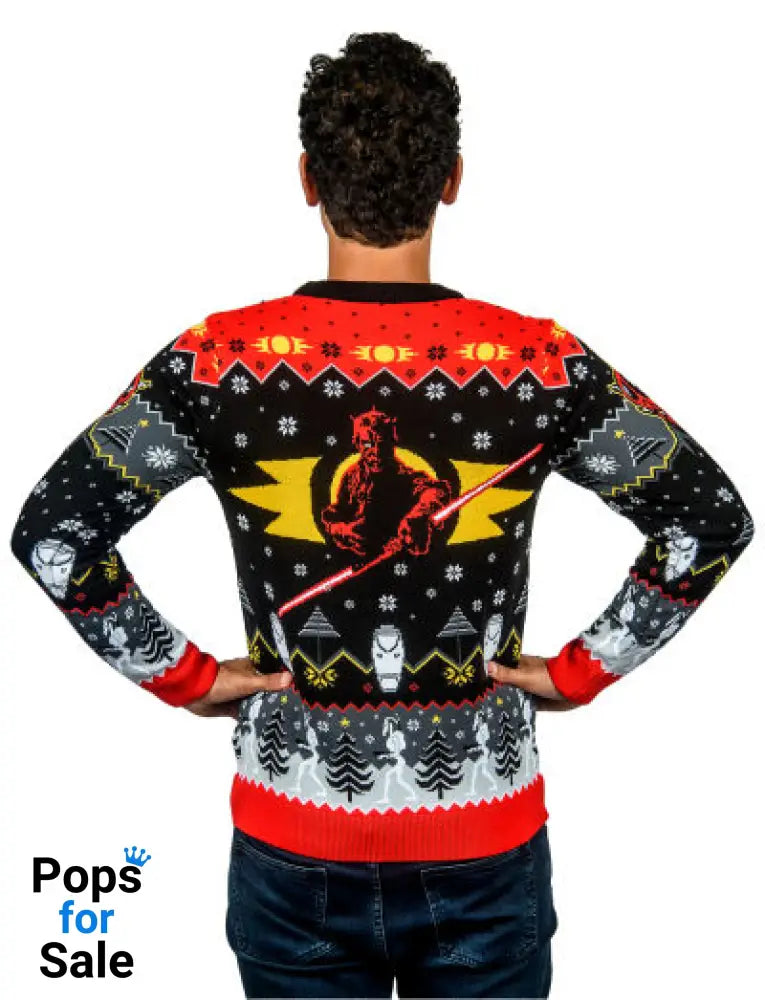 Star Wars Sith Christmas Jumper (Size S)