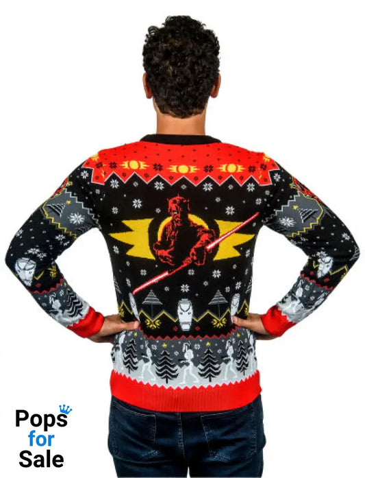 Star Wars Sith Christmas Jumper (Size S)