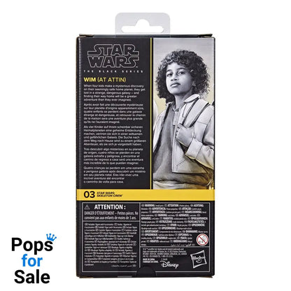 Star Wars: Skeleton Crew Black Series Action Figure Wim (At Attin) 15 cm