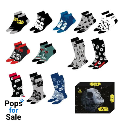 Star Wars Socks 12-Pack 38-45 Footwear