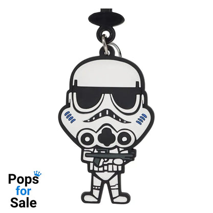 Star Wars Soft Touch PVC Bag Clip Stormtrooper Keyrings