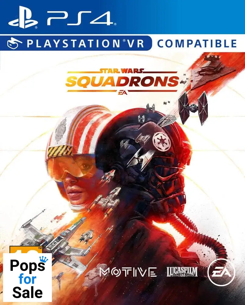 Star Wars: Squadrons for Playstation 4 (PS4) - [DAMAGED INLAY]