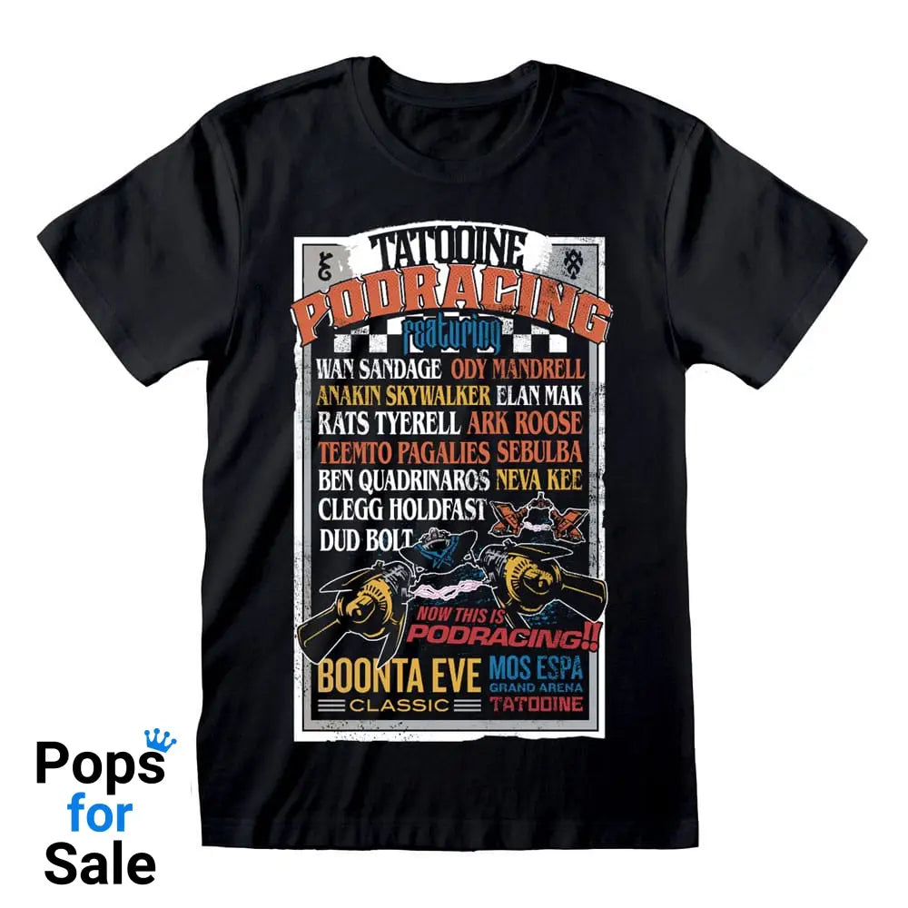 Star Wars T-Shirt Podracing Size XL