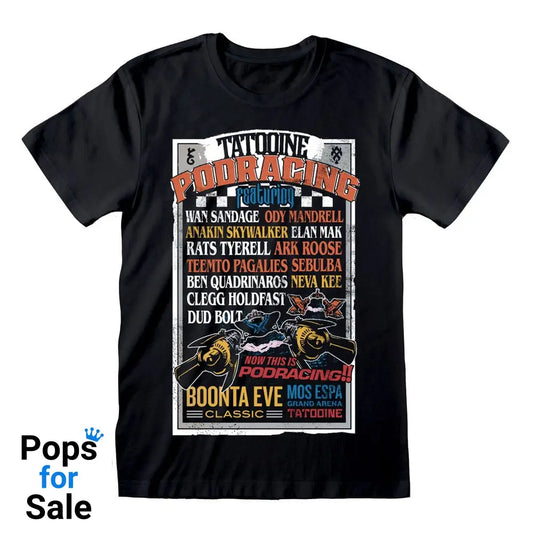 Star Wars T-Shirt Podracing Size XL