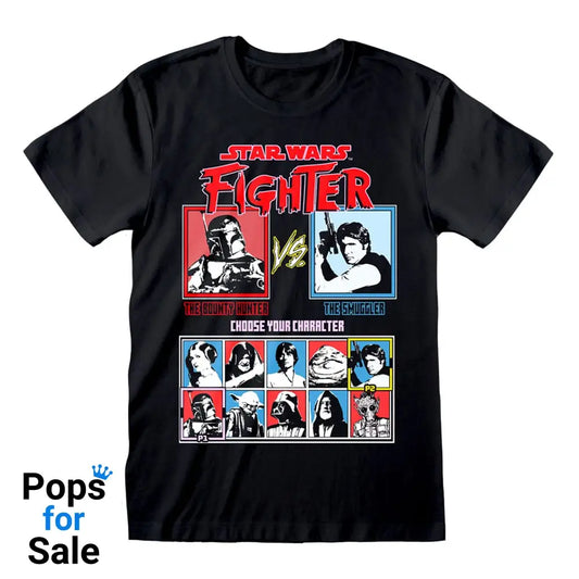 Star Wars T-Shirt Vs Screen Black