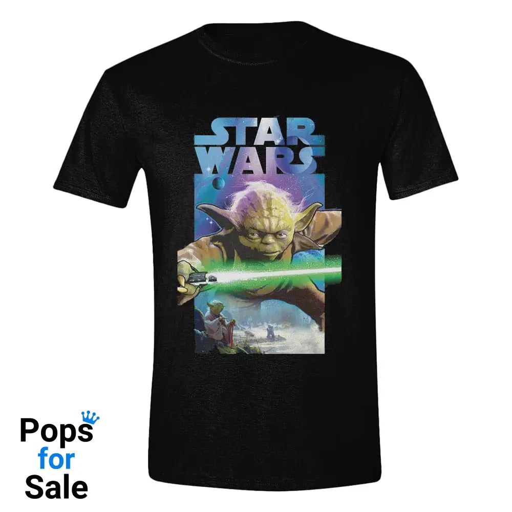 Star Wars T-Shirt Yoda Poster Size M T-shirts