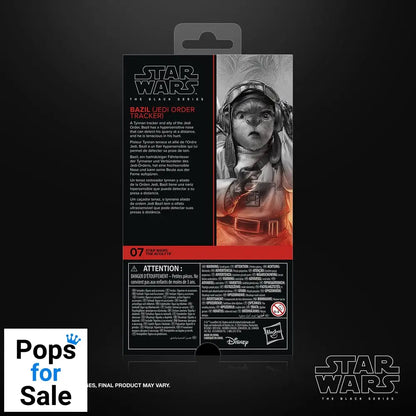 Star Wars: The Acolyte Black Series Action Figure Bazil (Jedi Order Tracker) 10 cm