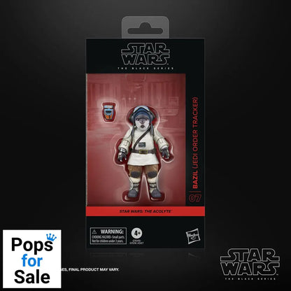 Star Wars: The Acolyte Black Series Action Figure Bazil (Jedi Order Tracker) 10 cm