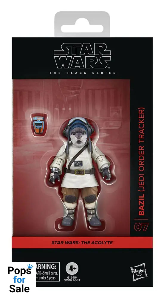 Star Wars: The Acolyte Black Series Action Figure Bazil (Jedi Order Tracker) 10 cm Action figures