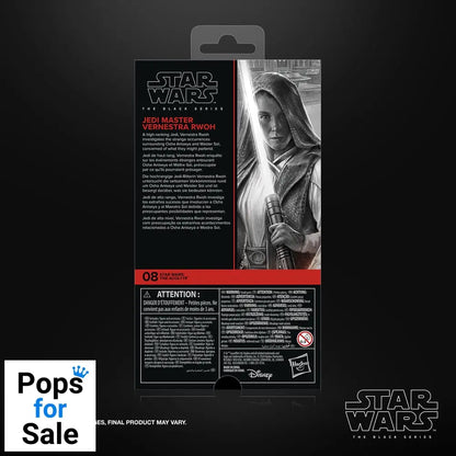 Star Wars: The Acolyte Black Series Action Figure Jedi Master Vernestra Rwoh 15 cm