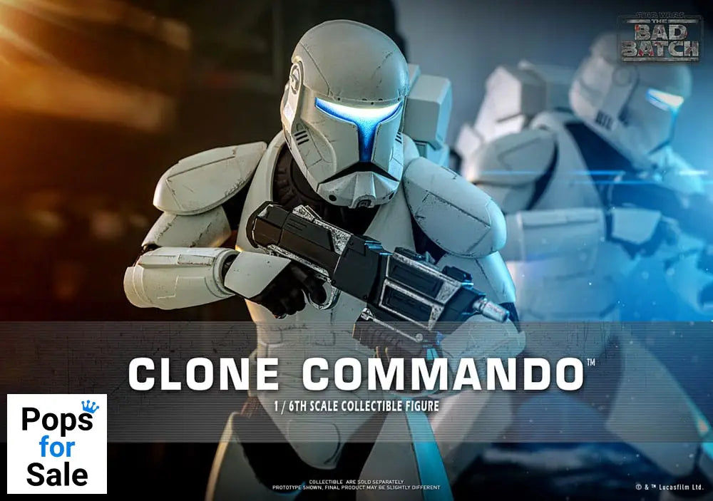 Star Wars: The Bad Batch Action Figure 1/6 Clone Commando 30 cm