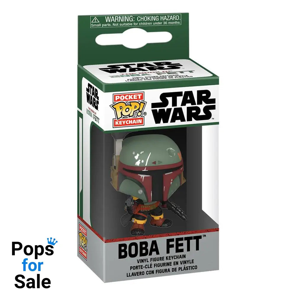 Star Wars The Book of Boba Fett Pocket POP! Vinyl Keychains 4 cm Boba Fett Display (12)