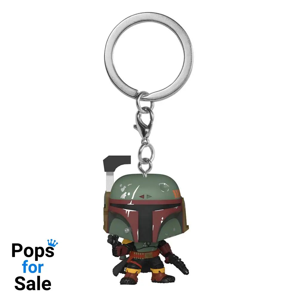 Star Wars The Book of Boba Fett Pocket POP! Vinyl Keychains 4 cm Boba Fett Display (12) Funko POP Keyrings