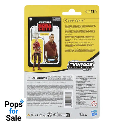 Star Wars: The Book of Boba Fett Vintage Collection Action Figure Cobb Vanth 10 cm