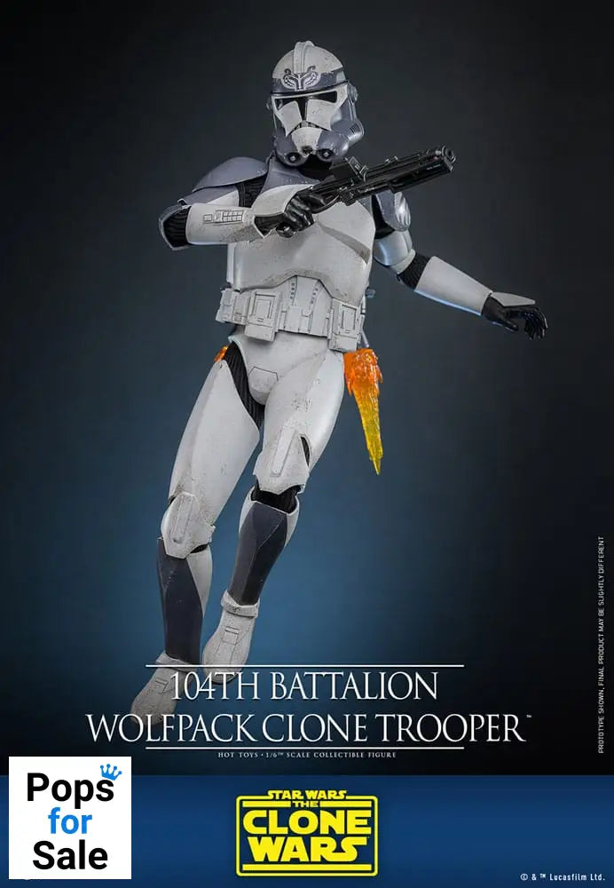 Star Wars The Clone Wars Action Figure 1/6 104th Battalion Wolfpack Clone Trooper 30 cm Action figures