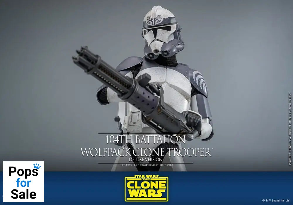 Star Wars The Clone Wars Action Figure 1/6 104th Battalion Wolfpack Clone Trooper Deluxe Version 30 cm Action figures