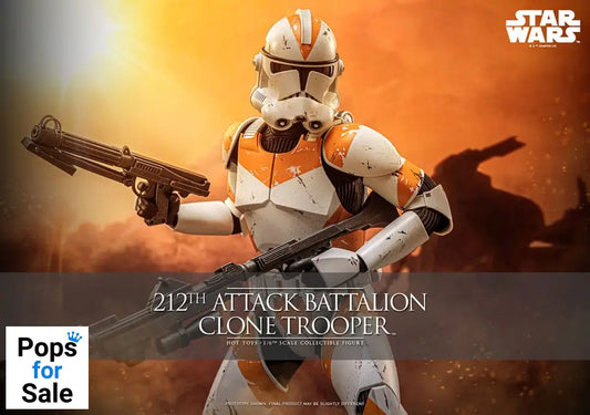 Star Wars: The Clone Wars Action Figure 1/6 212th Attack Battalion Clone Trooper 30 cm