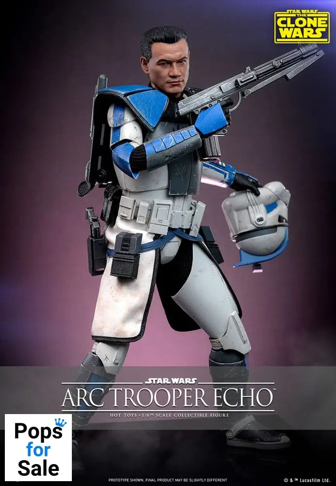 Star Wars: The Clone Wars Action Figure 1/6 Arc Trooper Echo 30 cm