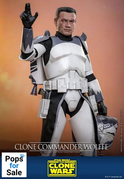 Star Wars: The Clone Wars Action Figure 1/6 Clone Commander Wolffe 30 cm Action figures