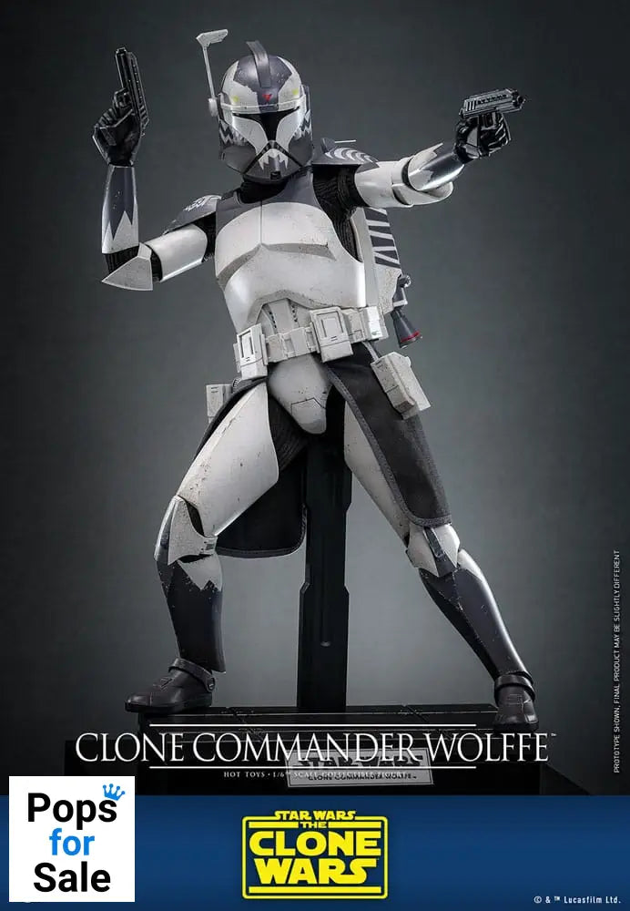 Star Wars: The Clone Wars Action Figure 1/6 Clone Commander Wolffe 30 cm
