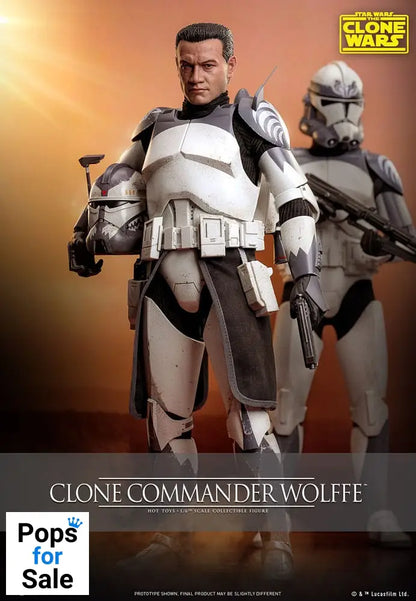 Star Wars: The Clone Wars Action Figure 1/6 Clone Commander Wolffe 30 cm