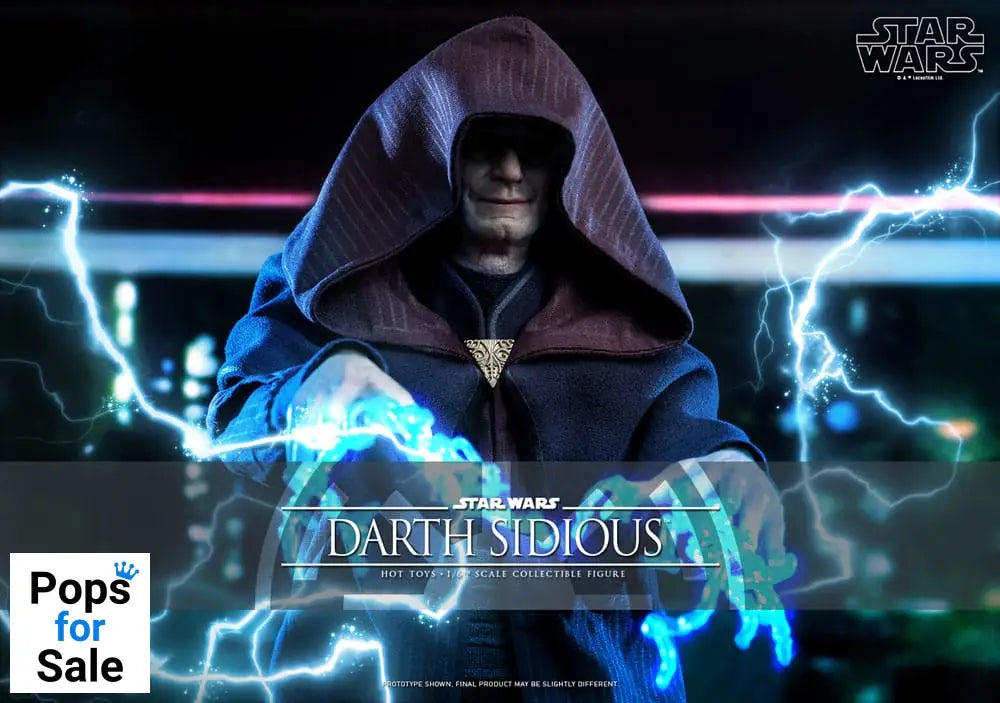 Star Wars: The Clone Wars Action Figure 1/6 Darth Sidious 29 cm