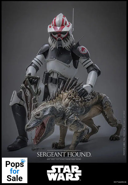 Star Wars: The Clone Wars Action Figure 1/6 Sergeant Hound 30 cm
