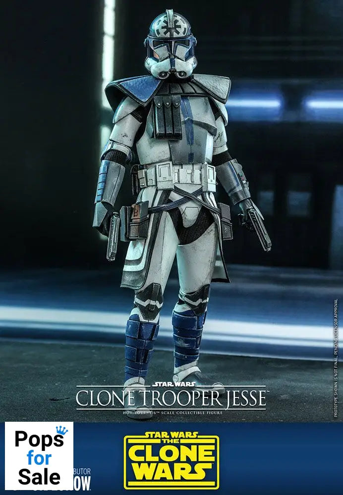Star Wars The Clone Wars Action Figure 1/6 Clone Trooper Jesse 30 cm