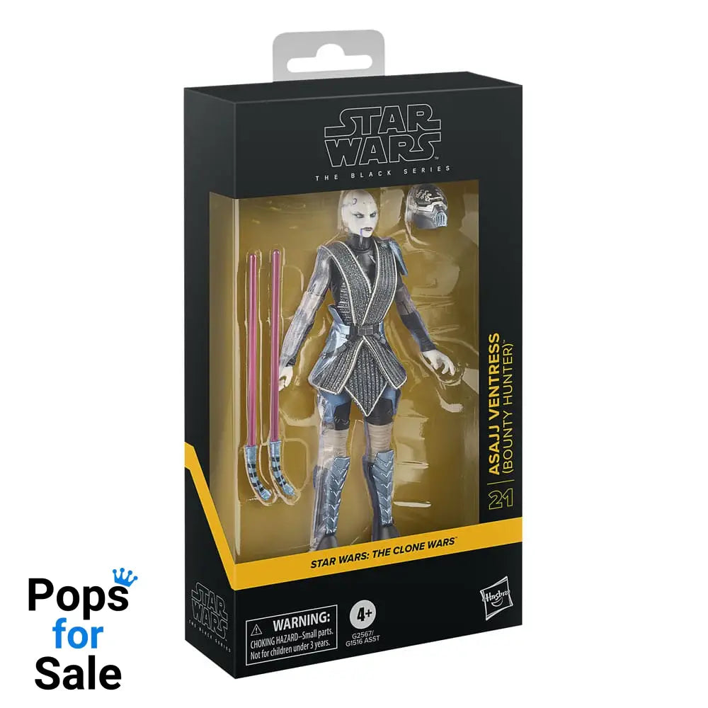 Star Wars: The Clone Wars Black Series Action Figure Asajj Ventress (Bounty Hunter) 15 cm