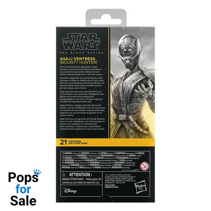 Star Wars: The Clone Wars Black Series Action Figure Asajj Ventress (Bounty Hunter) 15 cm