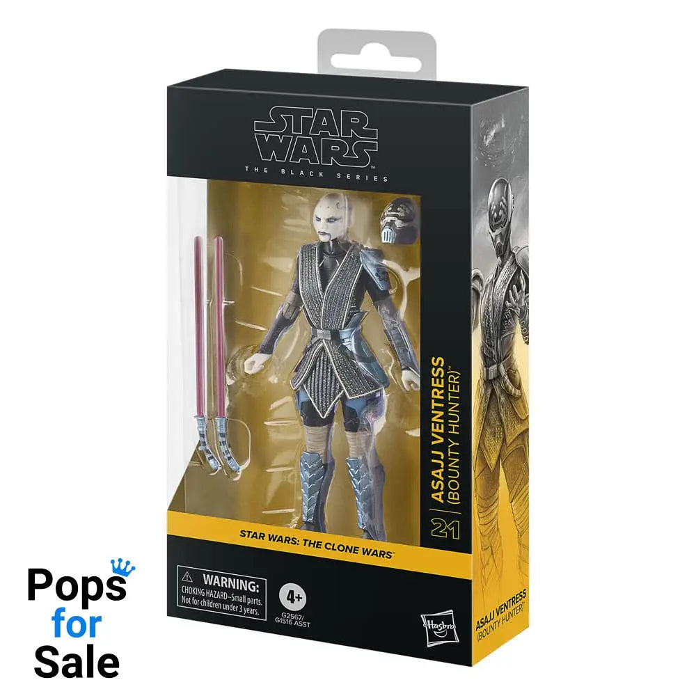 Star Wars: The Clone Wars Black Series Action Figure Asajj Ventress (Bounty Hunter) 15 cm