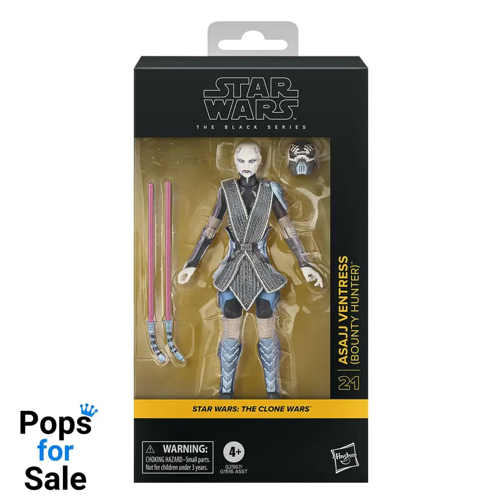 Star Wars: The Clone Wars Black Series Action Figure Asajj Ventress (Bounty Hunter) 15 cm