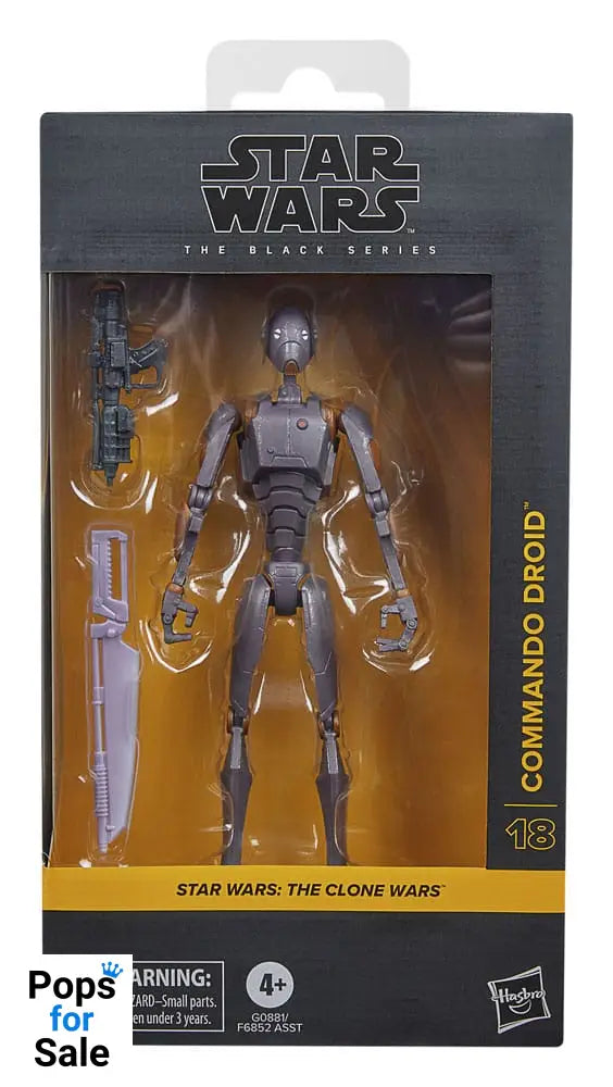 Star Wars: The Clone Wars Black Series Action Figure Commando Droid 15 cm