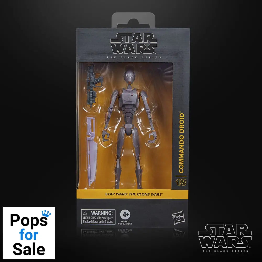 Star Wars: The Clone Wars Black Series Action Figure Commando Droid 15 cm