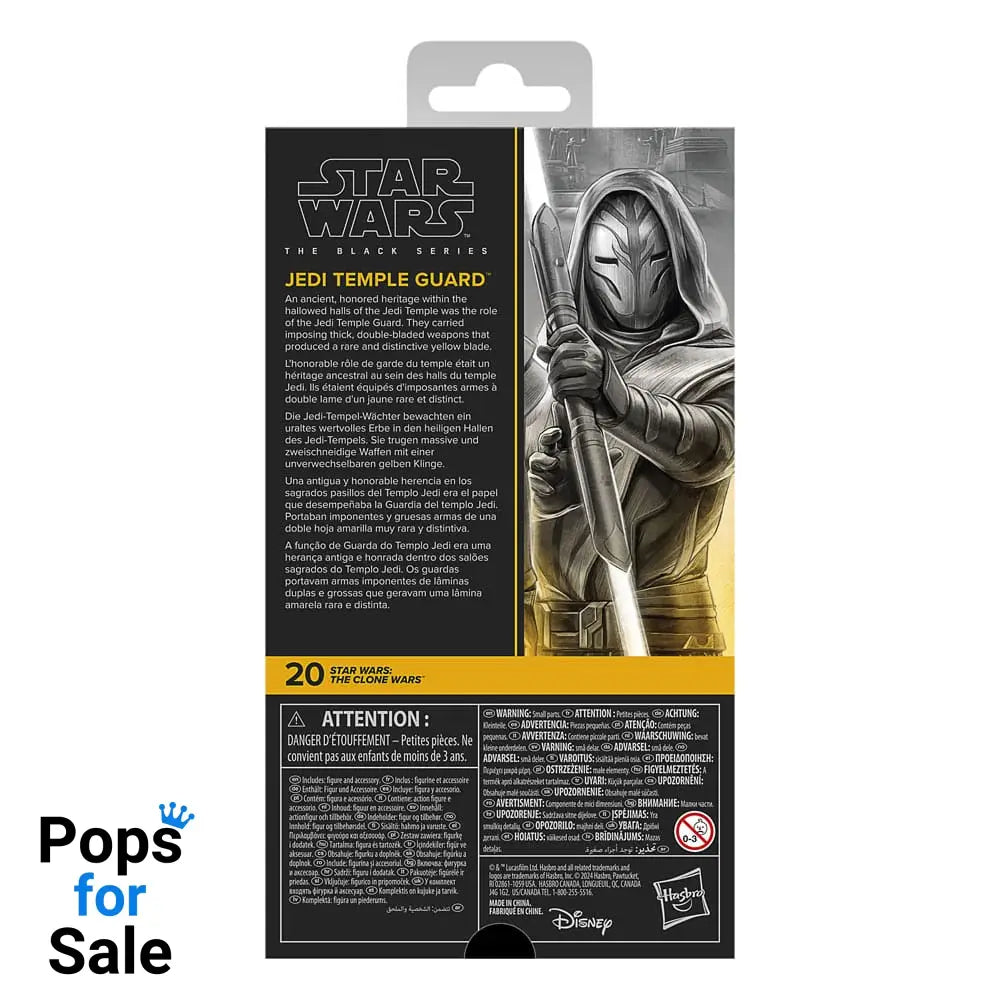 Star Wars: The Clone Wars Black Series Action Figure Jedi Temple Guard 15 cm