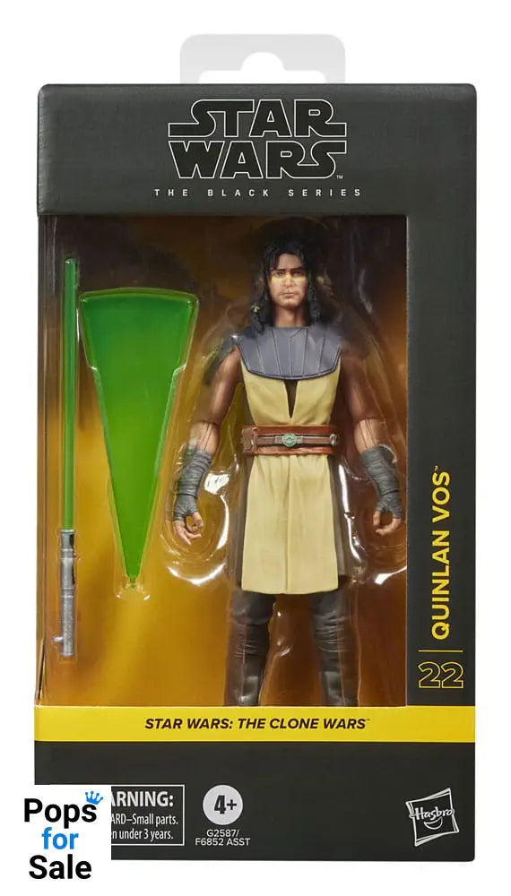 Star Wars: The Clone Wars Black Series Action Figure Qunlan Vos 15 cm