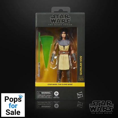 Star Wars: The Clone Wars Black Series Action Figure Qunlan Vos 15 cm