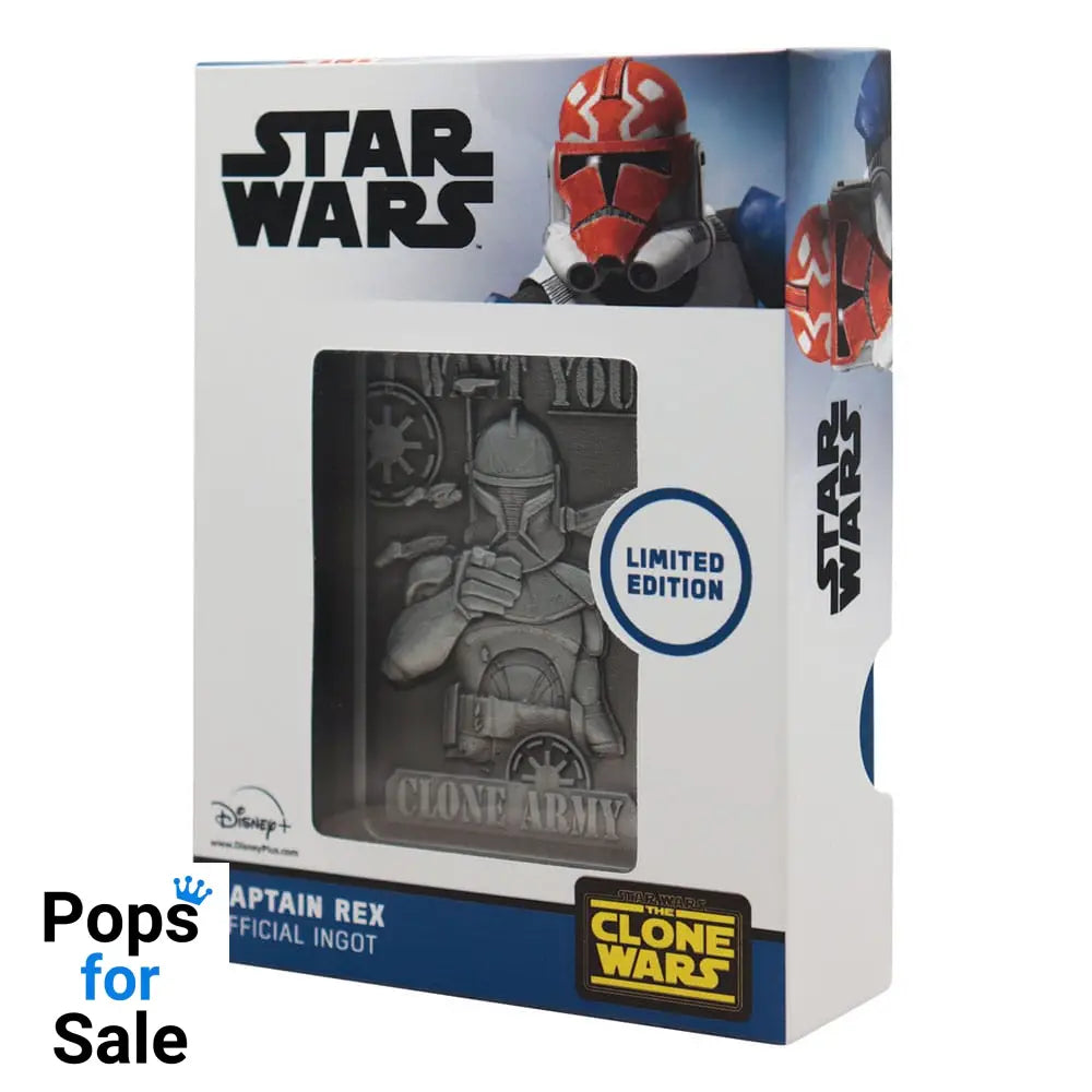 Star Wars: The Clone Wars Ingot Captain Rex Limited Edition
